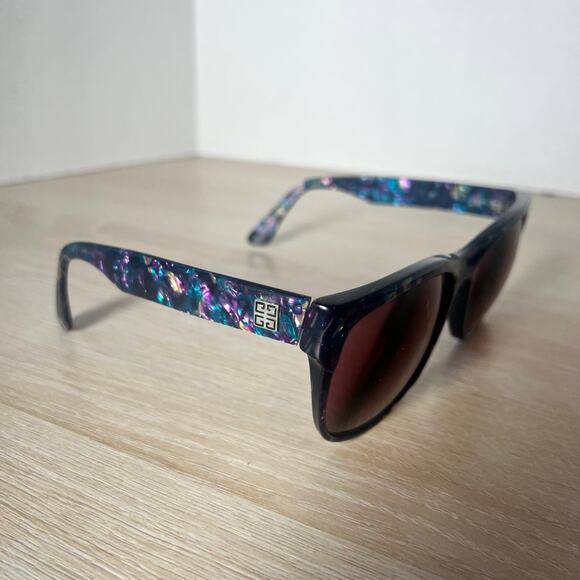 Vintage Givenchy Solaire Mod 122-305 Sunglasses FRAMES ONLY Multicolor France